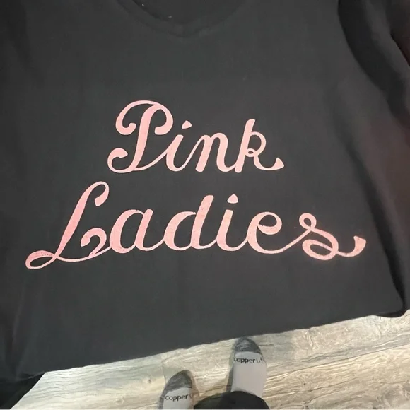 6/$25 Black 'Pink Ladies' Short Sleeve Tee - Picture 6 of 6